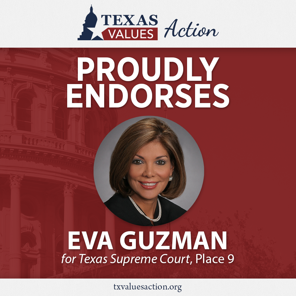 Eva Guzman endorsement graphic