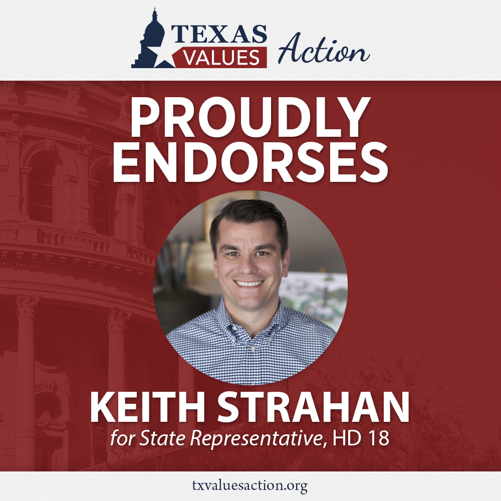 Keith Strahan endorsement graphic