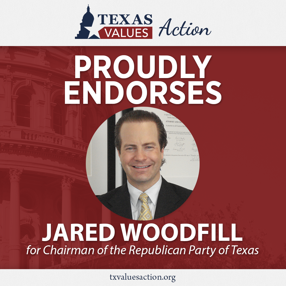 Jared Woodfill endorsement graphic