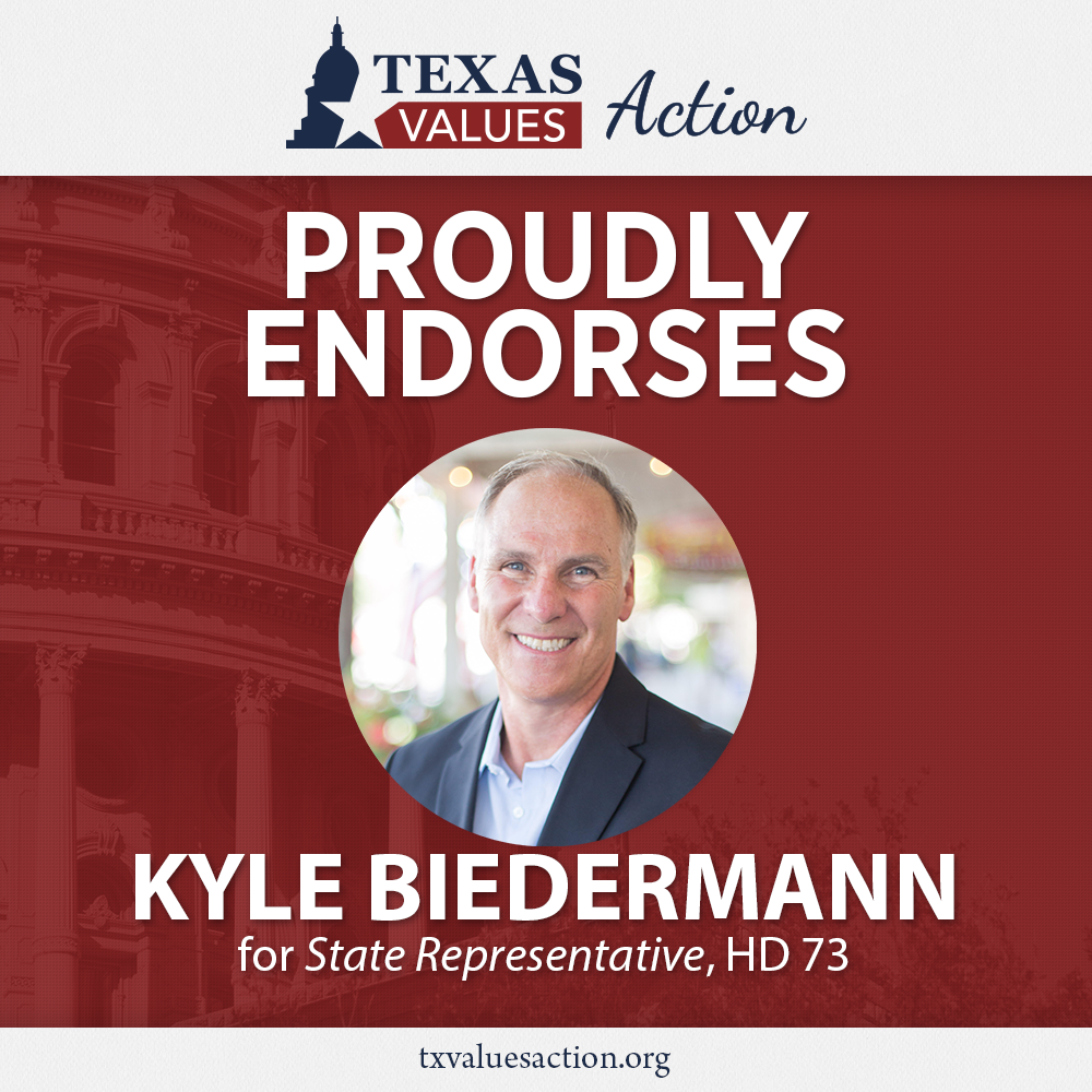 Kyle Biedermann endorsement graphic