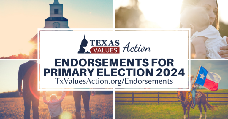 Texas Values Action Highlights Endorsements For Primary Election 2024 ...